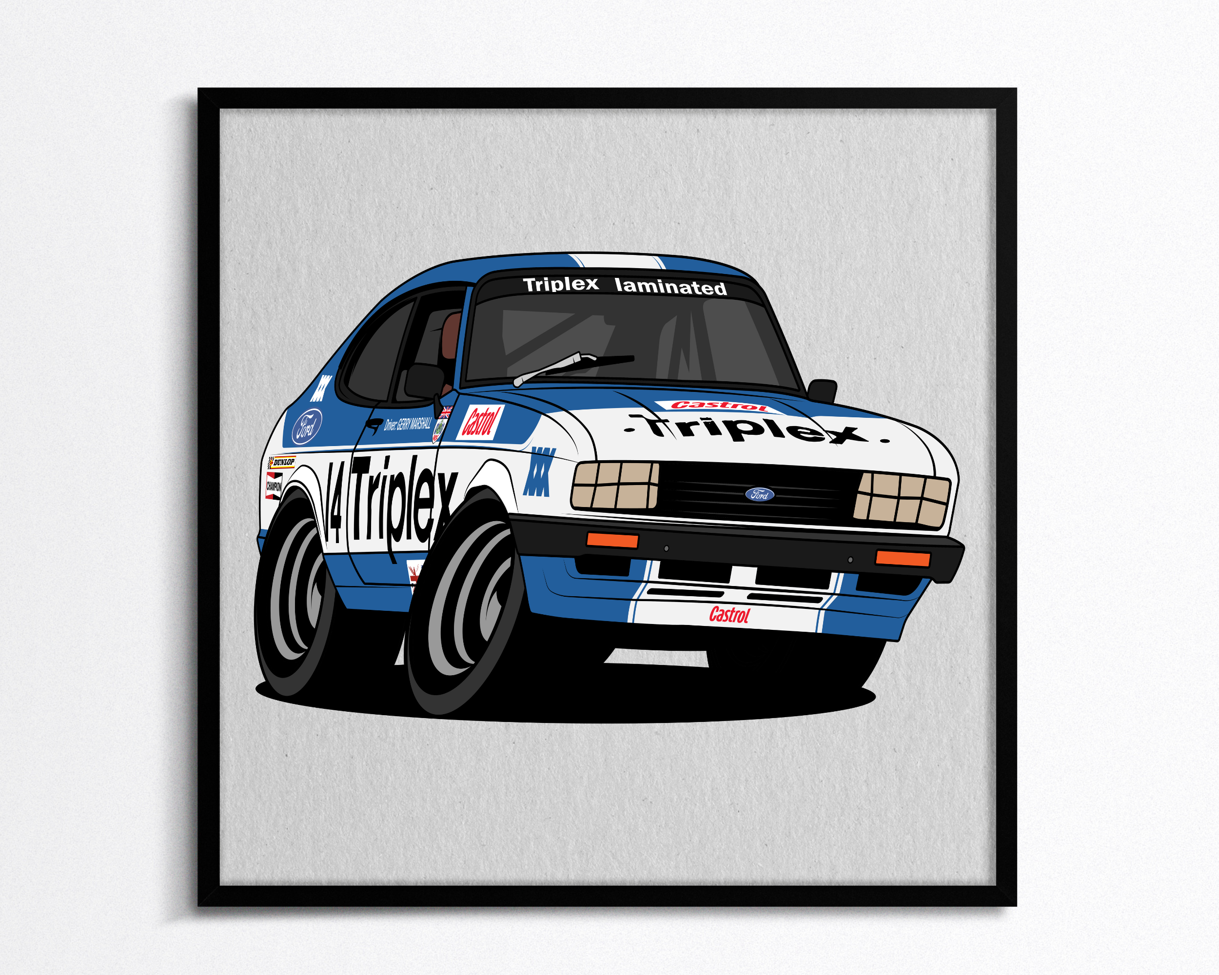 Car Wrap Artwork Canada Custom car wrap illustration Canada