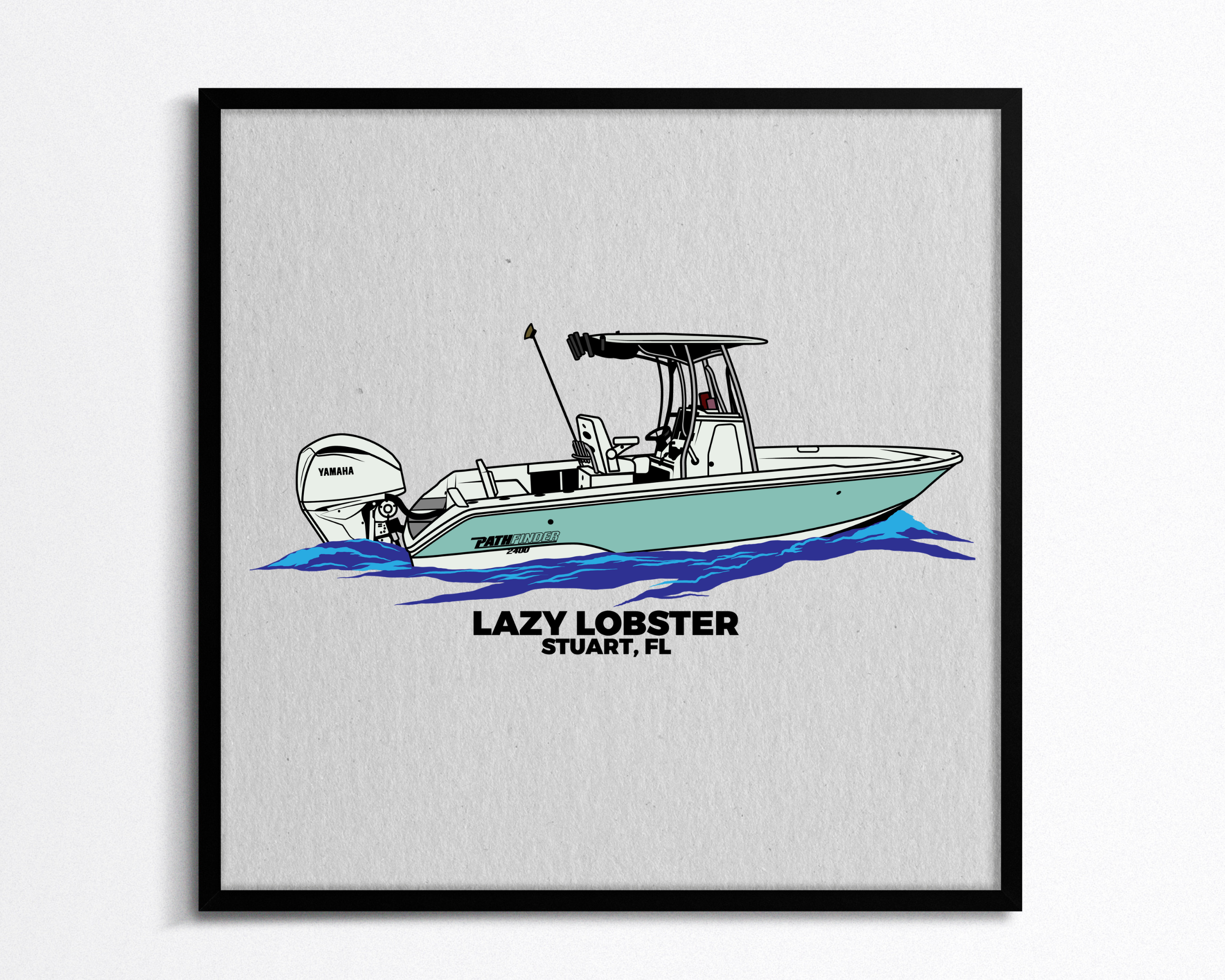 Boat & Yacht Artwork Canada Custom boat illustration Canada